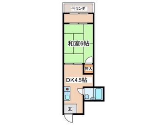 間取図 スペ－ス九条