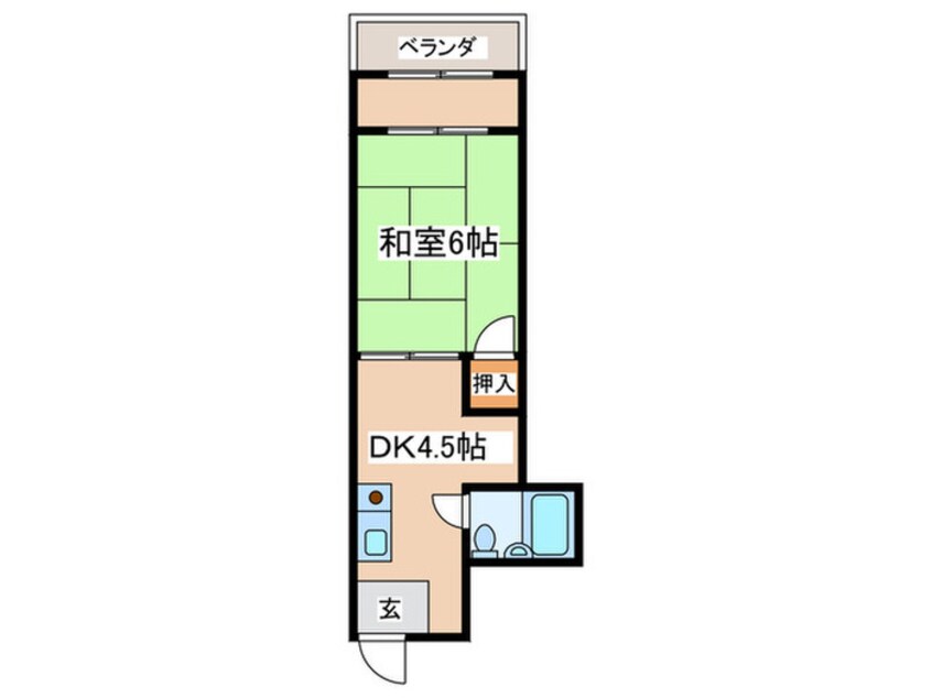 間取図 スペ－ス九条