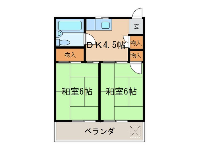 間取り図 水度マンション