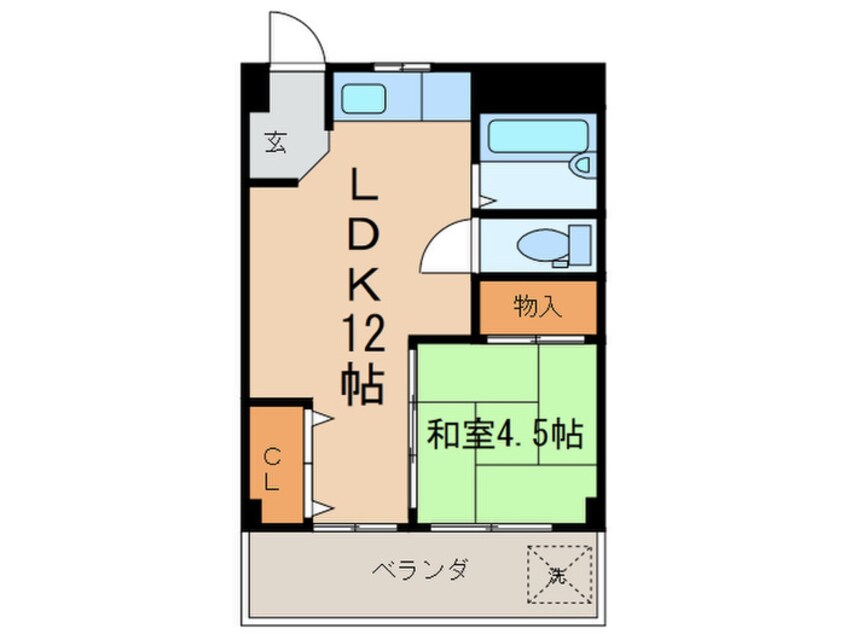 間取図 水度マンション