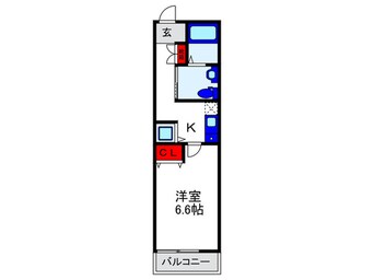 間取図 F．GRACE豊中南