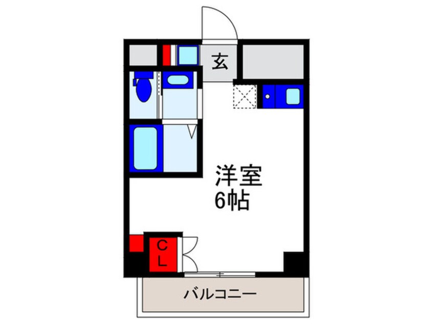間取図 ヴェルデ刀根山 1