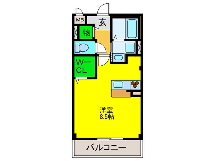 間取り図 メゾンアウロ－ラ