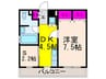 IBIZA SPRINGS 1DK+Sの間取り