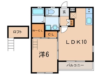 間取図 ヴィアーレ南町