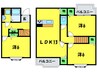 アルティエ－レ　セラＢ棟 3LDKの間取り