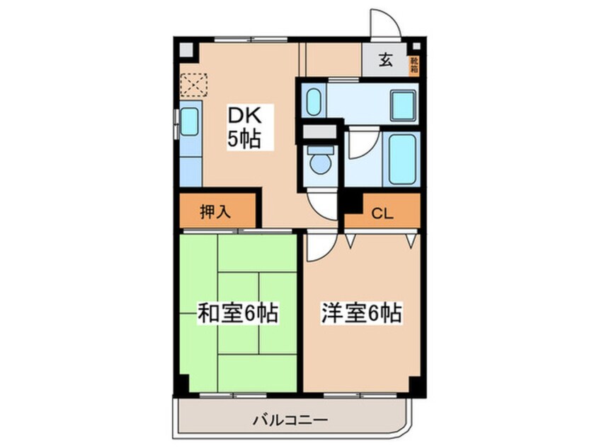 間取図 雅マンション