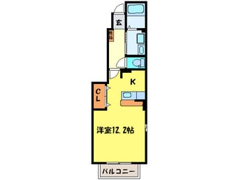 間取図 ヌ－ヴォ－池上