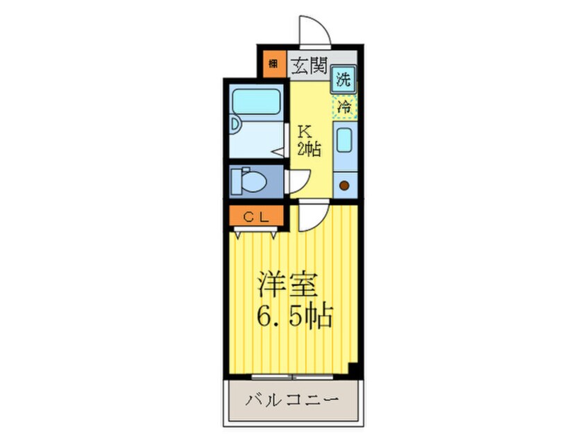 間取図 カーサブリーゼ