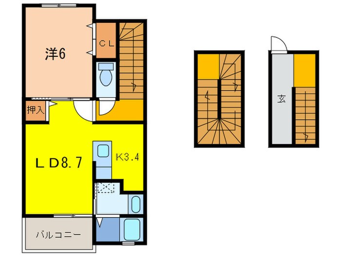 間取り図 グランフローラ