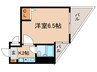 エスリ－ド京都駅前（706） 1Kの間取り