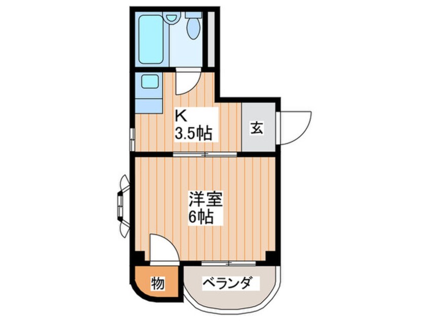 間取図 ロイヤルハイツ萱島