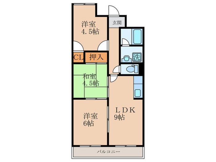 間取り図 嵯峨野ロイヤルハイツ