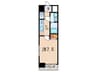 華プレシャス新伊丹 1Kの間取り