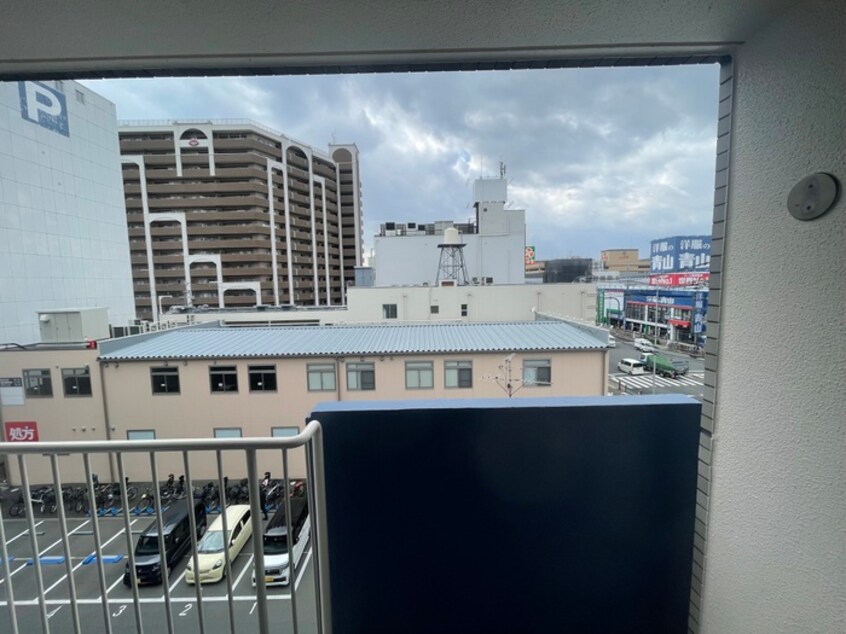 室内からの展望 ウェルバ－ト瓜破