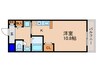 ジュネス藤 1Kの間取り