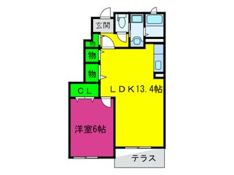 間取図 プリムラTK01　1棟