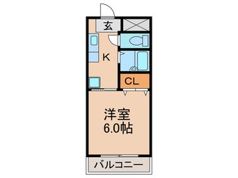 間取図 ＫＳリバ－パ－ク