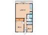 グリーンヒル白川 2LDKの間取り