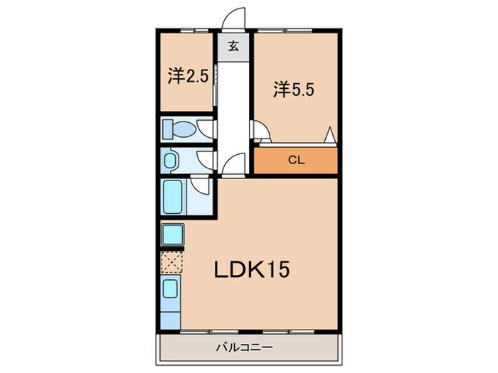 間取り図 グリーンヒル白川