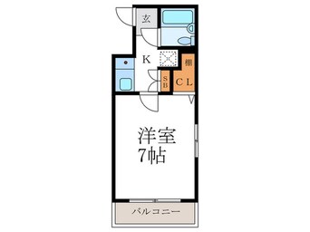 間取図 デトム・ワン御所南（314）