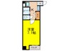 コーポラス５ 1Kの間取り