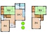 伏原町貸家 4DKの間取り