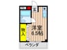 辻村ハイツ 1Rの間取り