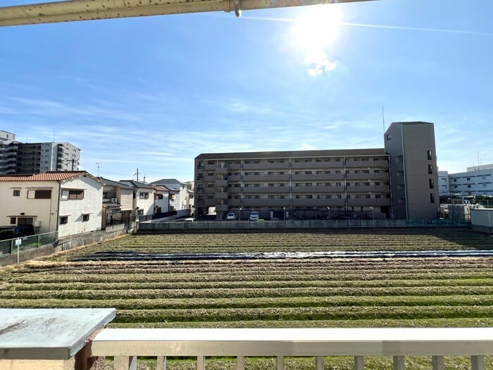 室内からの展望 摂津第６マンション