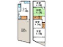 豊中市春日町1丁目貸テラスの間取図