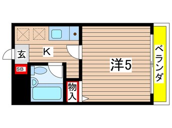 間取図 御室ガ－デンハイツ