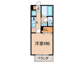 間取図 ルミエ－ル