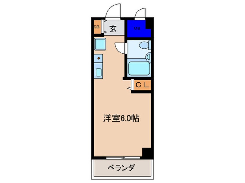 間取図 グレースハイツ野江