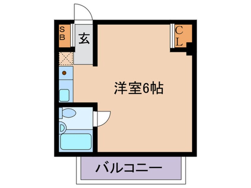 間取図 グレースハイツ野江