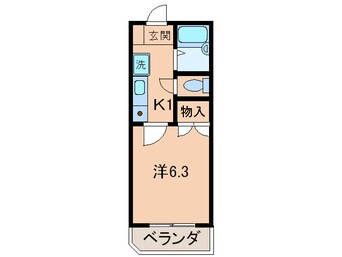 間取図 ジュネス売布