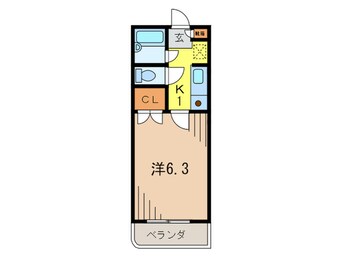 間取図 ジュネス売布