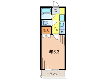 間取図 ジュネス売布