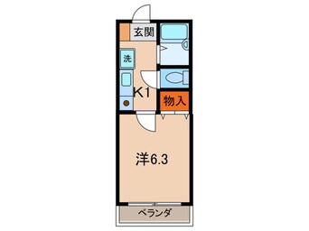 間取図 ジュネス売布