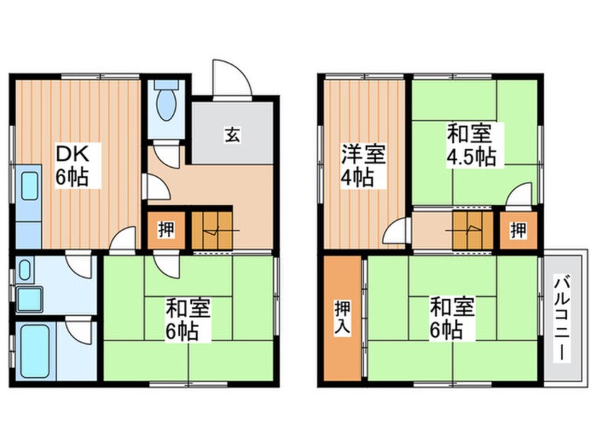 間取図 朝日町事務所