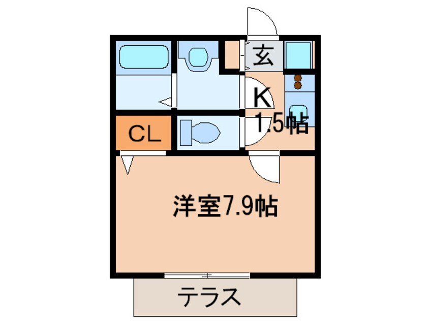 間取図 エスペランサ伊丹