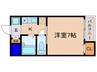 第48長栄レイク唐橋 1Kの間取り