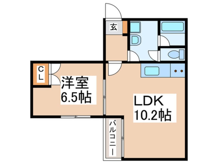 間取図 フローレンス弁天