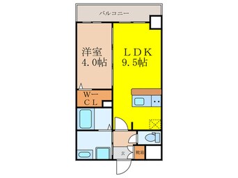 間取図 S-RESIDENCE東三国amante