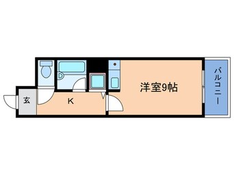 間取図 エスリード堂島（204）