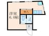 Lyon de heights 1Rの間取り