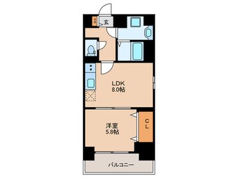 間取図 ココクレメント２