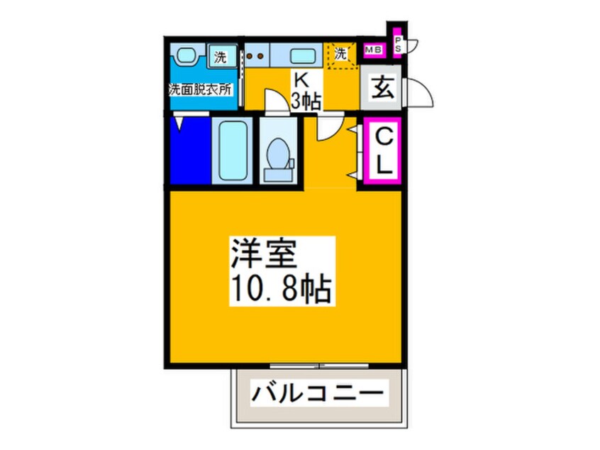 間取図 セジュール白鷺Ⅰ