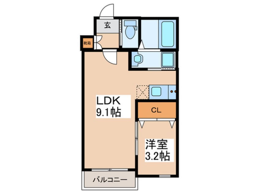 間取図 SANCTUARY　TERRACE