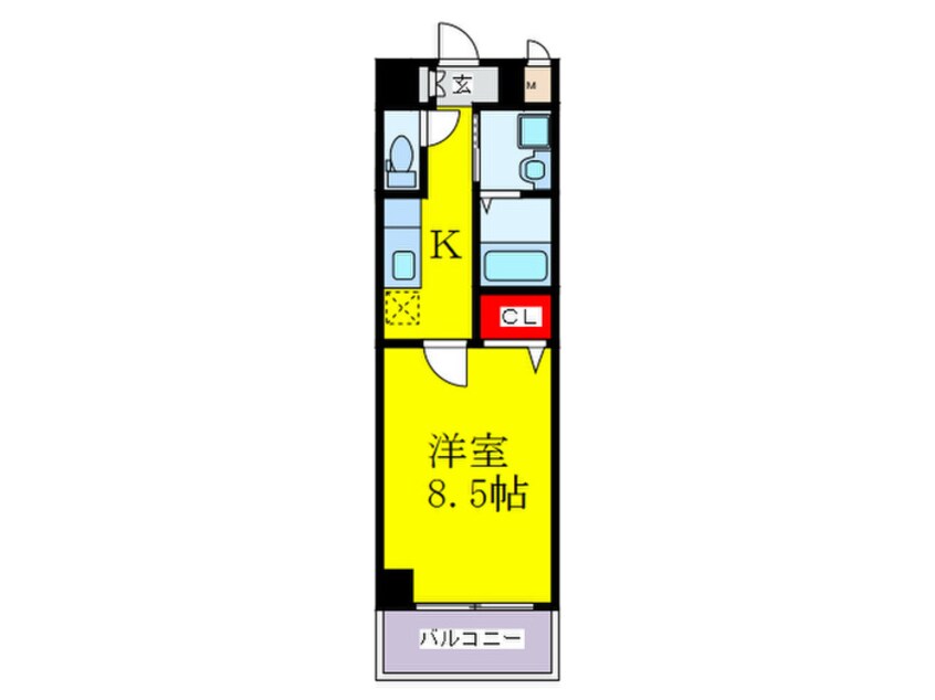 間取図 ジェルメ