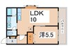 メゾンＹＳ平野 1LDKの間取り